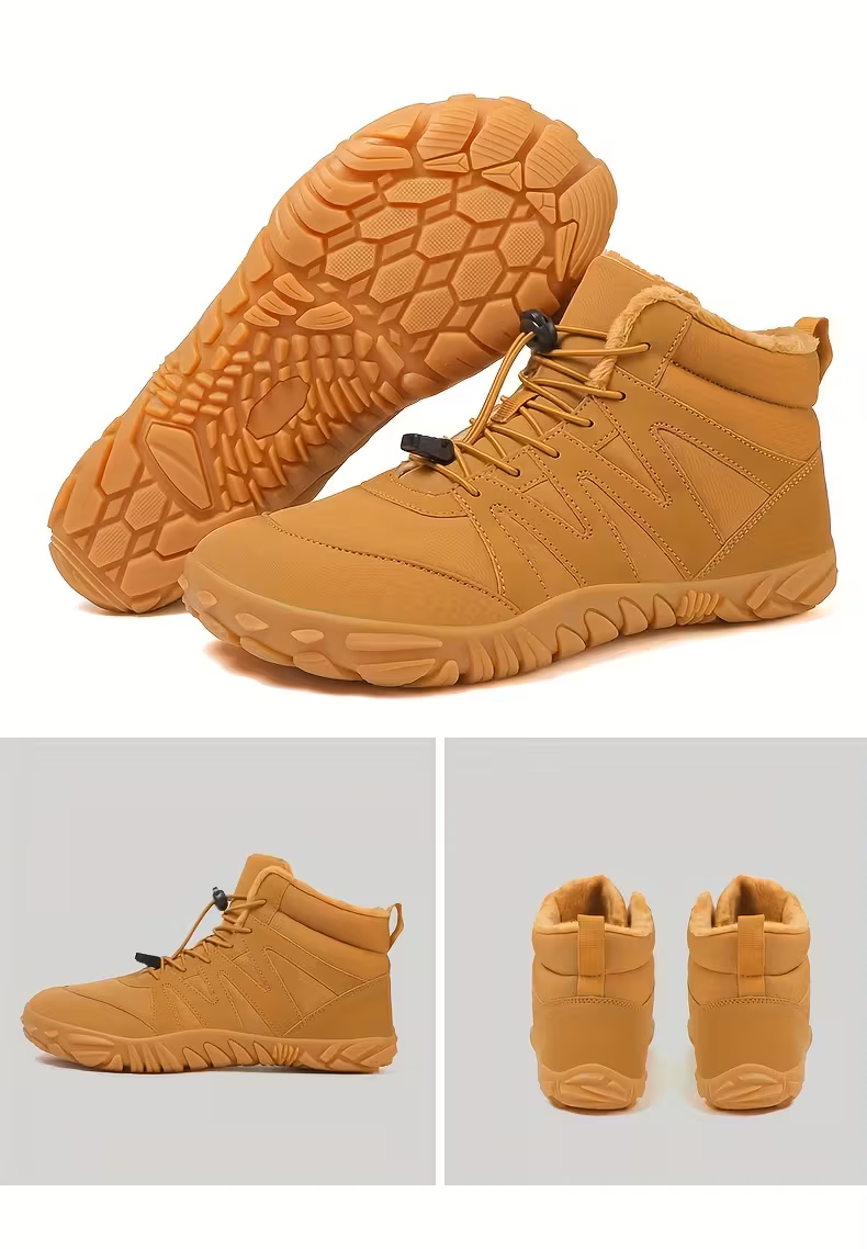 Suola ortopedica + impermeabilità totale = Libertà di camminare senza limiti