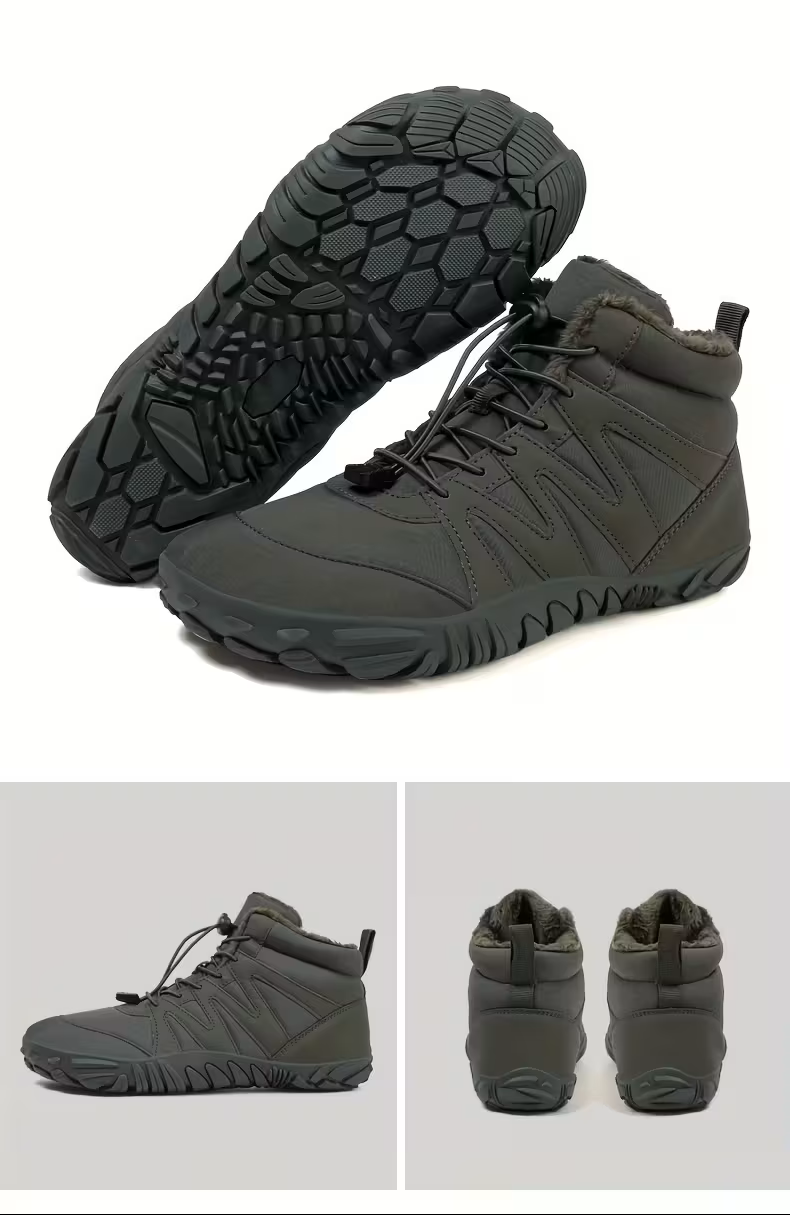 Suola ortopedica + impermeabilità totale = Libertà di camminare senza limiti