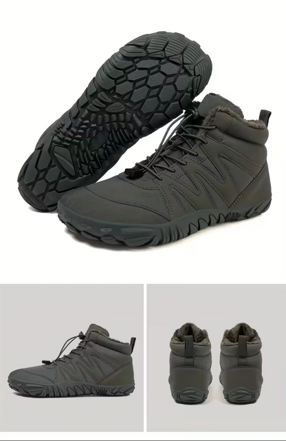 Suola ortopedica + impermeabilità totale = Libertà di camminare senza limiti